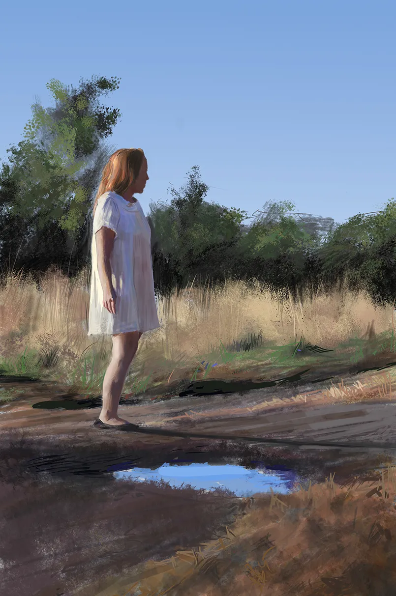 Portrait, digital painting