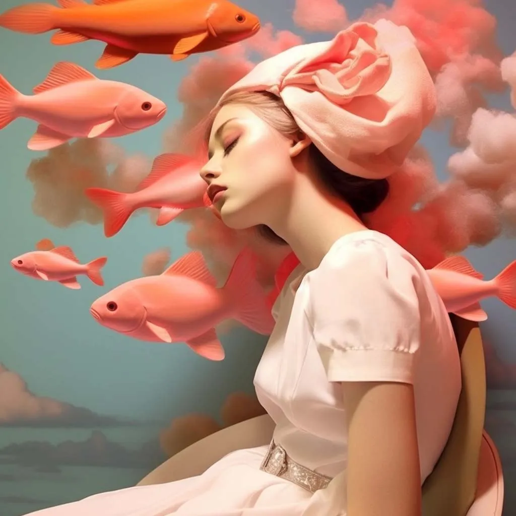 Generative lucid science visual