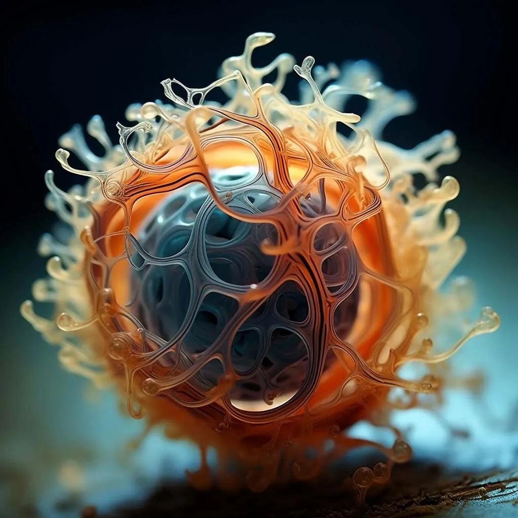 Generative cellular science visual