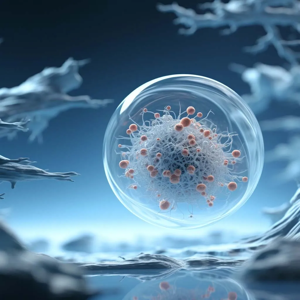 Generative cellular science visual
