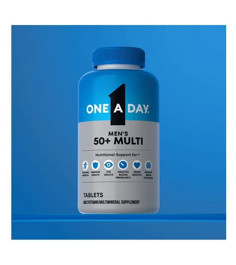 One A Day Men's 50+ Multi photoreal render